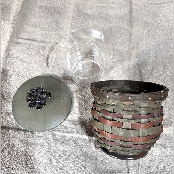 Longaberger Collectors Club American Traditions Woodland Pinecone Basket, EUC - Picture 2 of 12